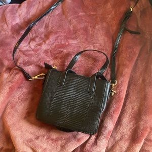 small black crossbody